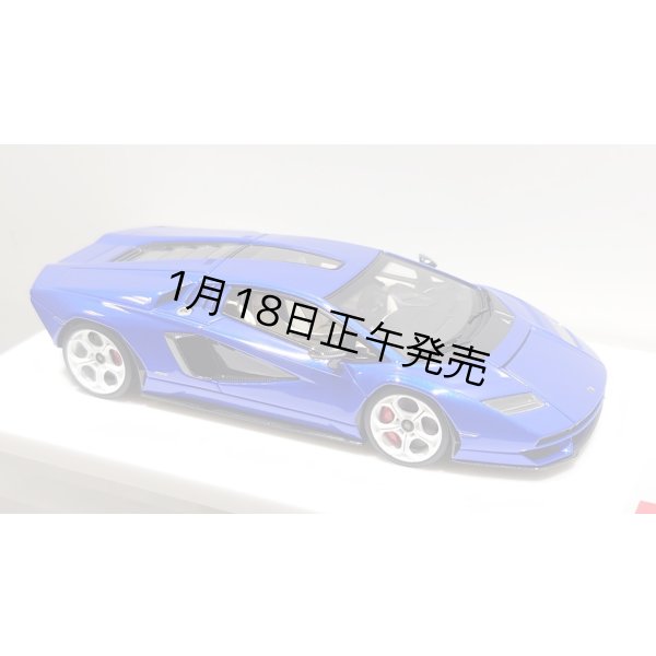 画像12: EIDOLON 1/43 Lamborghini Countach LPI 800-4 2022 Lobellia Blue Limited 32 pcs. (12)
