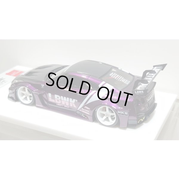 画像12: EIDOLON 1/43 LB Silhouette WORKS GT 35GT-RR (GT Wing Version) Alba Cielo Limited 32 pcs. (12)