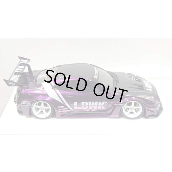 画像8: EIDOLON 1/43 LB Silhouette WORKS GT 35GT-RR (GT Wing Version) Alba Cielo Limited 32 pcs. (8)