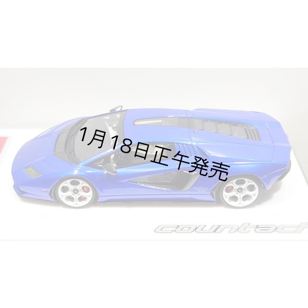 画像5: EIDOLON 1/43 Lamborghini Countach LPI 800-4 2022 Lobellia Blue Limited 32 pcs. (5)