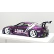 画像4: EIDOLON 1/43 LB Silhouette WORKS GT 35GT-RR (GT Wing Version) Alba Cielo Limited 32 pcs. (4)