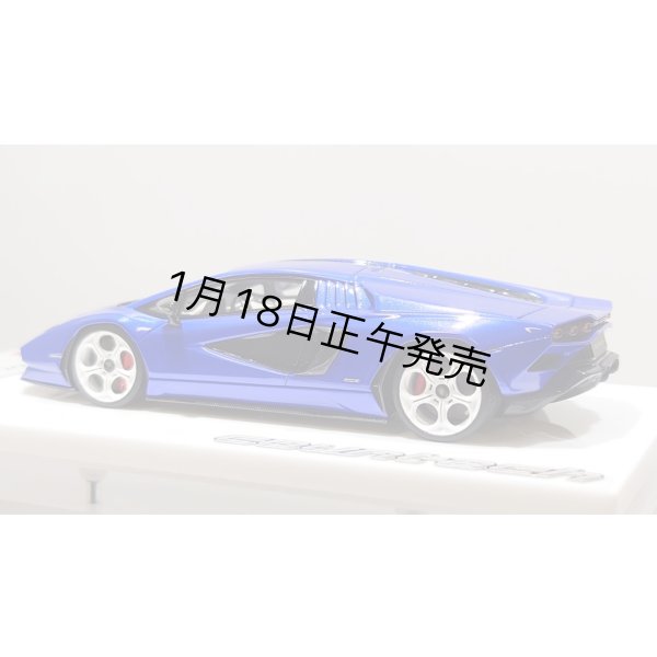 画像4: EIDOLON 1/43 Lamborghini Countach LPI 800-4 2022 Lobellia Blue Limited 32 pcs. (4)