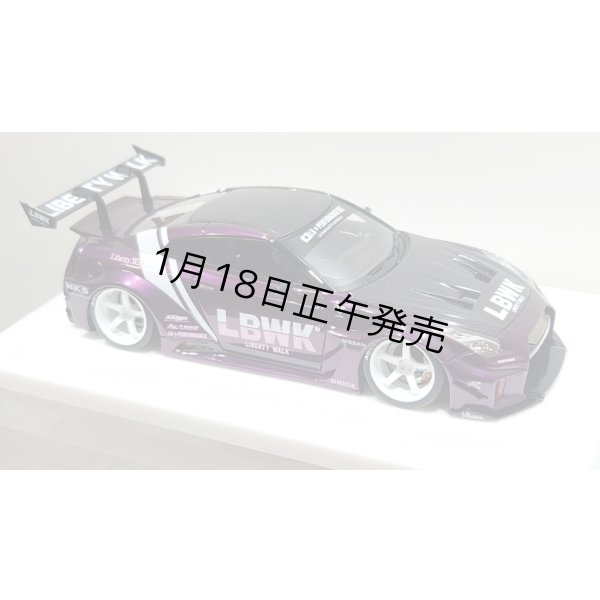 画像12: EIDOLON 1/43 LB Silhouette WORKS GT 35GT-RR (GT Wing Version) Alba Cielo Limited 32 pcs. (12)