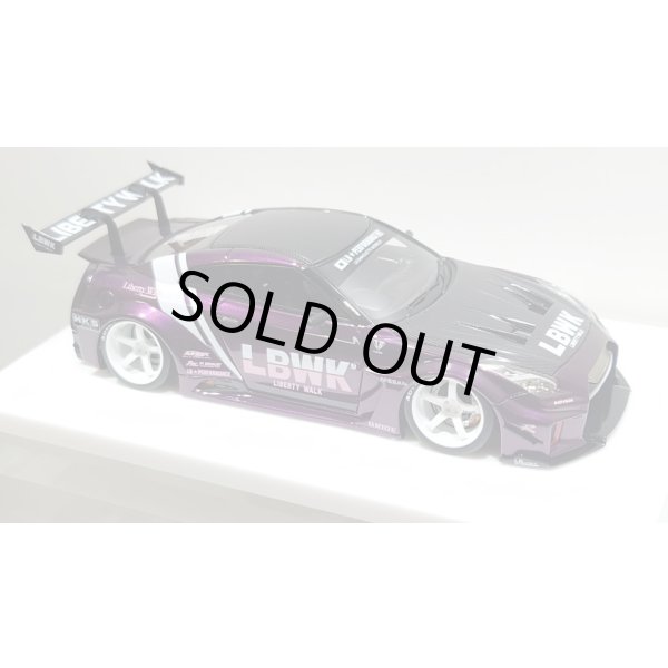 画像11: EIDOLON 1/43 LB Silhouette WORKS GT 35GT-RR (GT Wing Version) Alba Cielo Limited 32 pcs. (11)