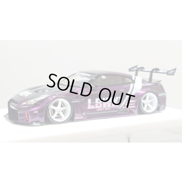 画像1: EIDOLON 1/43 LB Silhouette WORKS GT 35GT-RR (GT Wing Version) Alba Cielo Limited 32 pcs. (1)