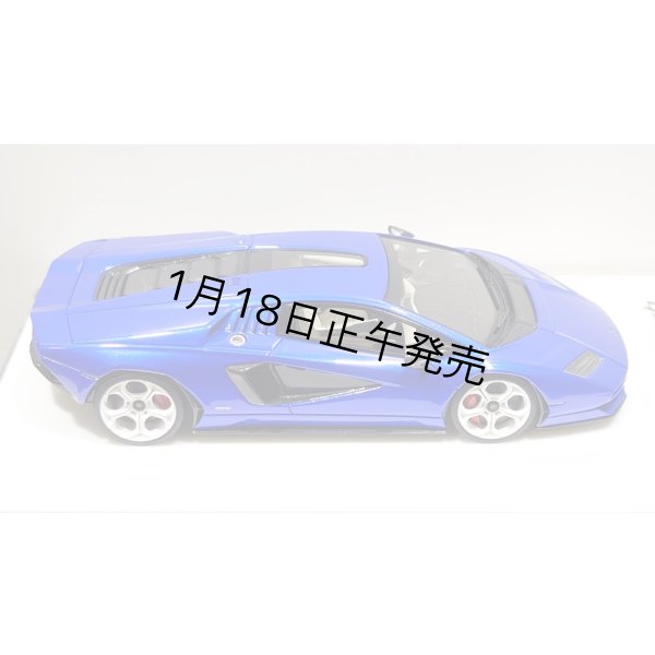 画像9: EIDOLON 1/43 Lamborghini Countach LPI 800-4 2022 Lobellia Blue Limited 32 pcs. (9)