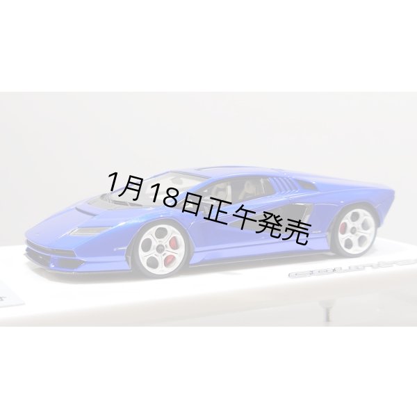 画像2: EIDOLON 1/43 Lamborghini Countach LPI 800-4 2022 Lobellia Blue Limited 32 pcs. (2)
