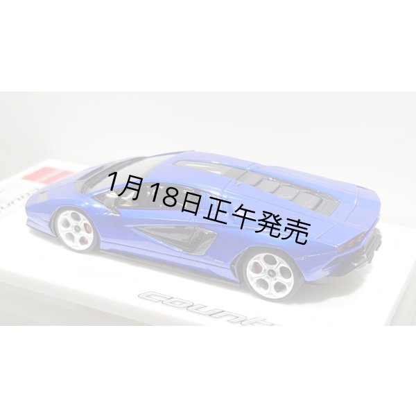 画像13: EIDOLON 1/43 Lamborghini Countach LPI 800-4 2022 Lobellia Blue Limited 32 pcs. (13)