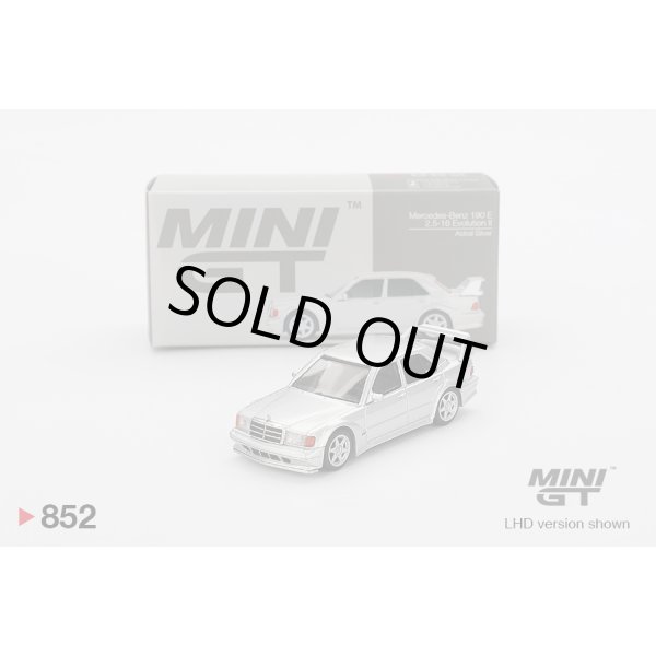 画像1: MINI GT 1/64 Mercedes-Benz 190E 2.5-16 Evolution II Astral Silver (LHD) (1)