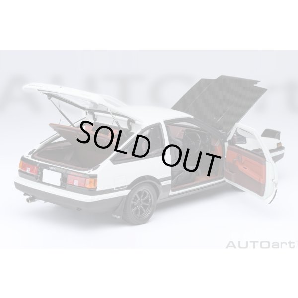 画像18: AUTOart 1/18 Toyota Sprinter Trueno (AE86) "Initial D" "Project D" Final Version (30th Anniversary) (18)