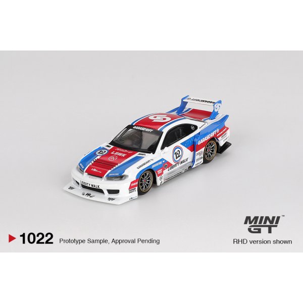 画像2: MINI GT 1/64 Nissan LB-Super Silhouette Silvia S15 GARASIDRIFT x LBWK 2025 (RHD) (2)
