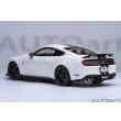 画像2: AUTOart 1/18 Ford Mustang Shelby GT500 (White with Black Stripes) (2)