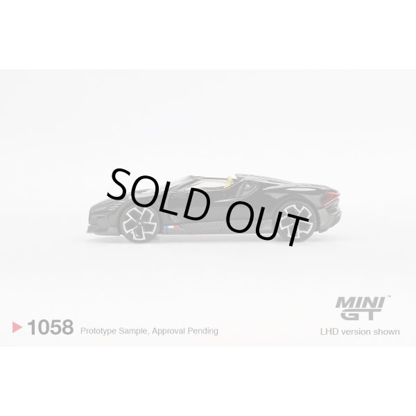 画像4: MINI GT 1/64 Bugatti W16 Mistral Black (LHD) (4)