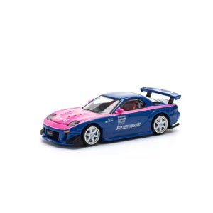 画像: POP RACE 1/64 Mazda RX-7 RE Amemiya Blue Pink