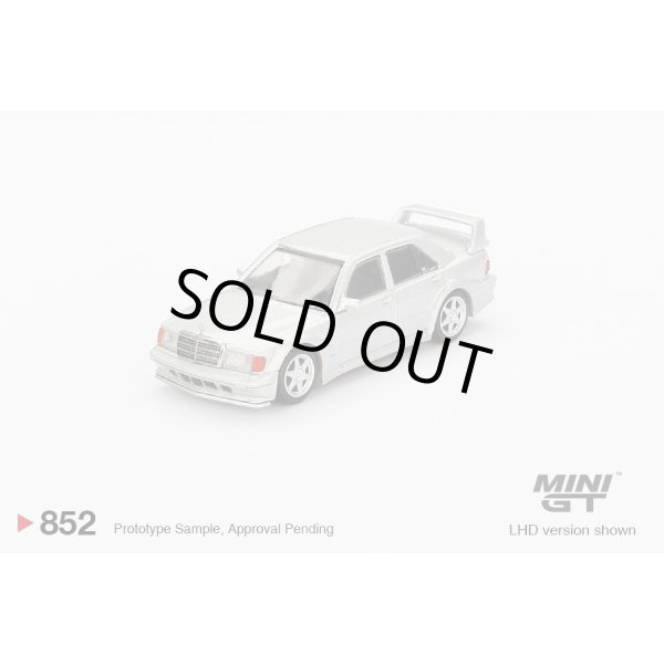 画像2: MINI GT 1/64 Mercedes-Benz 190E 2.5-16 Evolution II Astral Silver (LHD) [Blister Packaging] (2)