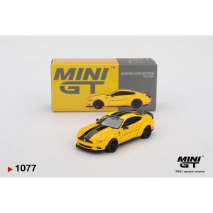 画像: MINI GT 1/64 LB★WORKS Ford Mustang Triple Yellow (RHD)
