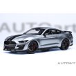 画像1: AUTOart 1/18 Ford Mustang Shelby GT500 (Silver with Black Stripes) (1)