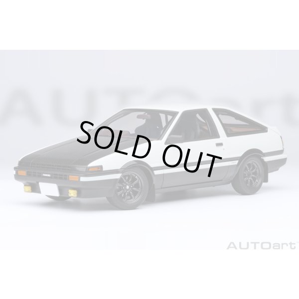 画像1: AUTOart 1/18 Toyota Sprinter Trueno (AE86) "Initial D" "Project D" Final Version (30th Anniversary) (1)