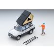 画像3: TOMYTEC 1/64 Limited Vintage NEO Toyota RAV4J V (Silver) with Tent and Figure (3)