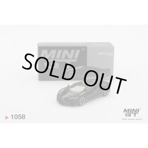 画像: MINI GT 1/64 Bugatti W16 Mistral Black (LHD)
