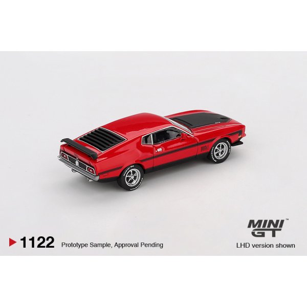 画像3: MINI GT 1/64 Ford Mustang Mach 1 1971 Race Red (LHD) (3)