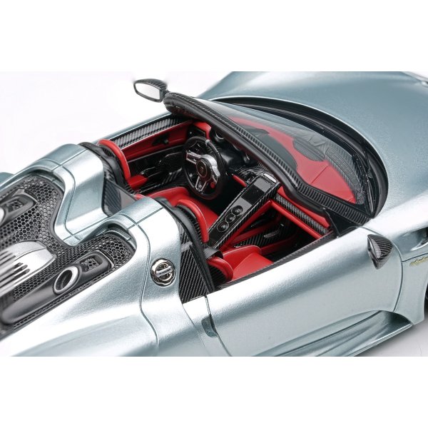 画像7: EIDOLON COLLECTION 1/43 Porsche 918 Spyder weissach package 2011 Rear Wing up Rhodium Silver Metallic (US spec) Limited 80 pcs. (7)