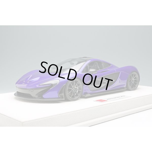 画像2: EIDOLON 1/18 McLaren P1 2013 Cadbury Purple Limited 60 pcs. (2)
