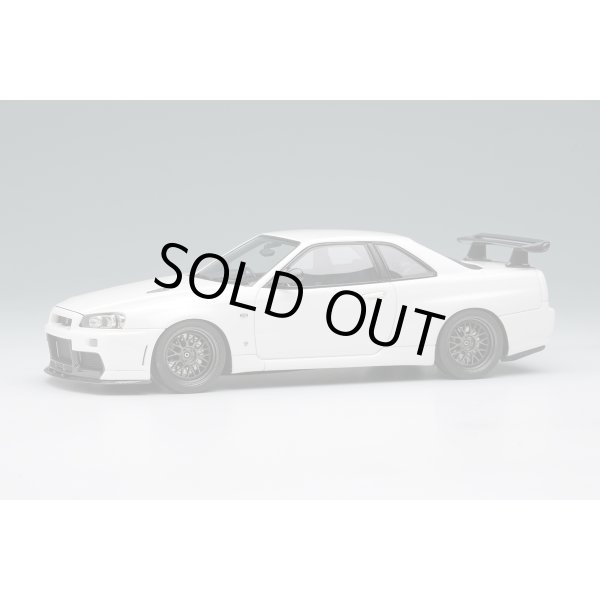 画像1: EIDOLON 1/43 BUILT BY LEGENDS Mine's Skyline GT-R (BNR34) Shiranami White (1)