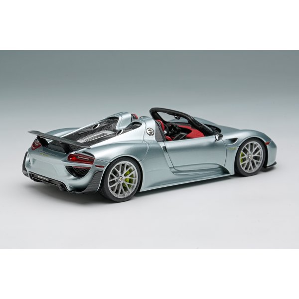 画像4: EIDOLON COLLECTION 1/43 Porsche 918 Spyder weissach package 2011 Rear Wing up Rhodium Silver Metallic (US spec) Limited 80 pcs. (4)