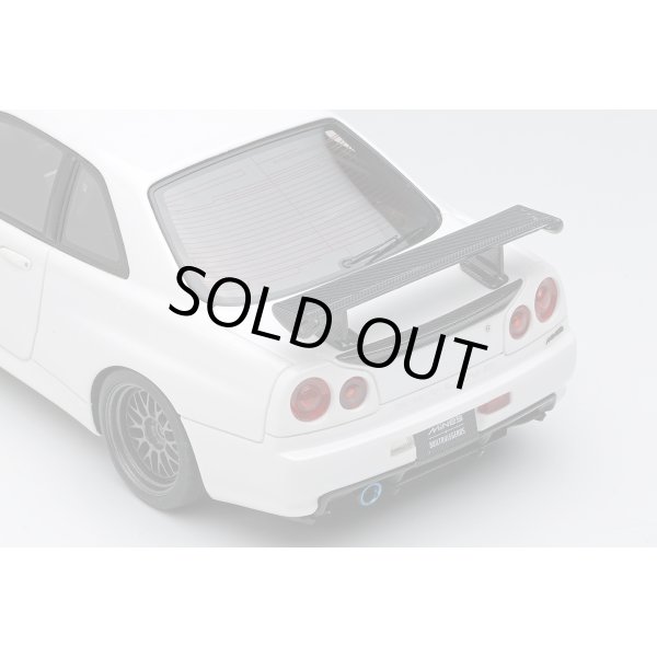 画像7: EIDOLON 1/43 BUILT BY LEGENDS Mine's Skyline GT-R (BNR34) Shiranami White (7)