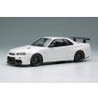 画像2: EIDOLON 1/43 BUILT BY LEGENDS Mine's Skyline GT-R (BNR34) Shiranami White (2)