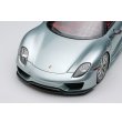 画像6: EIDOLON COLLECTION 1/43 Porsche 918 Spyder weissach package 2011 Rear Wing up Rhodium Silver Metallic (US spec) Limited 80 pcs. (6)