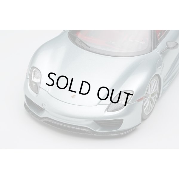 画像6: EIDOLON COLLECTION 1/43 Porsche 918 Spyder weissach package 2011 Rear Wing up Rhodium Silver Metallic (US spec) Limited 80 pcs. (6)