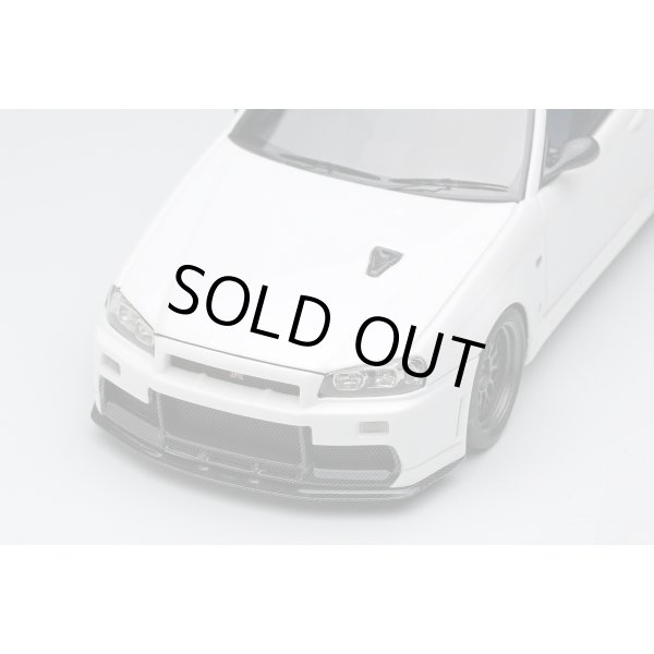 画像6: EIDOLON 1/43 BUILT BY LEGENDS Mine's Skyline GT-R (BNR34) Shiranami White (6)