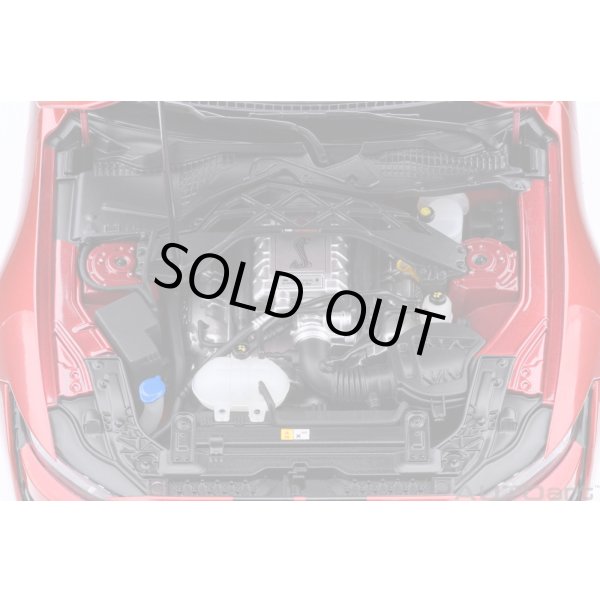 画像12: AUTOart 1/18 Ford Mustang Shelby GT500 (Red with Black Stripes) (12)