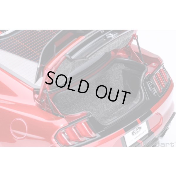 画像13: AUTOart 1/18 Ford Mustang Shelby GT500 (Red with Black Stripes) (13)