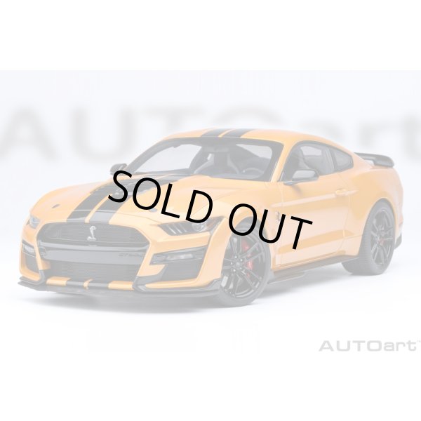 画像17: AUTOart 1/18 Ford Mustang Shelby GT500 (Orange with Black Stripes) (17)