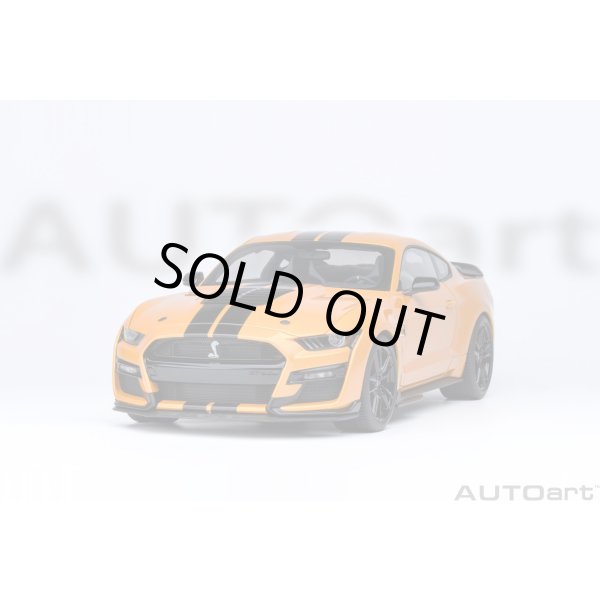 画像19: AUTOart 1/18 Ford Mustang Shelby GT500 (Orange with Black Stripes) (19)