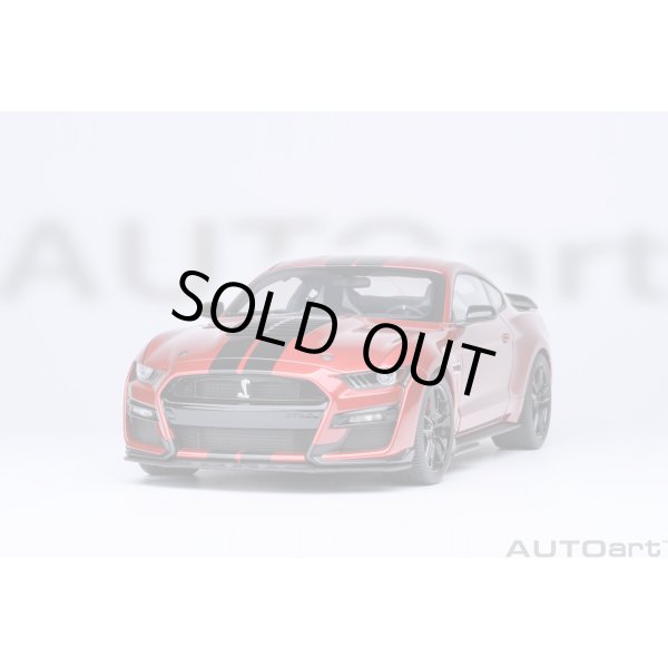 画像19: AUTOart 1/18 Ford Mustang Shelby GT500 (Red with Black Stripes) (19)