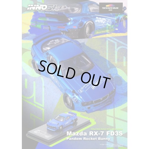画像12: INNO MODEL 1/64 Mazda RX-7(FD3S) PANDEM ROCKET BUNNY Tokyo Auto Salon 2026 (12)