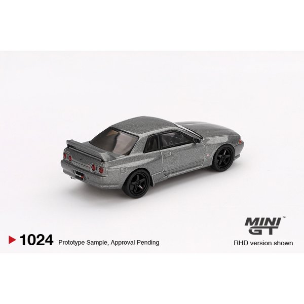 画像3: MINI GT 1/64 Nissan Skyline GT-R (Nismo BNR32 CRS Version) Dark Metal Gray (RHD) (3)