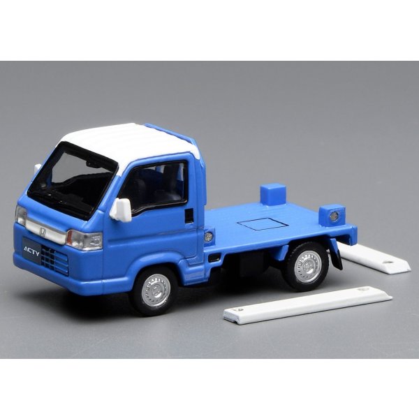 画像1: MOTORHELIX 1/64 Honda ACTY Truck Town Spirit Color Style BayBlue × White (1)