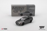 画像: MINI GT 1/64 Nissan Skyline GT-R (Nismo BNR32 CRS Version) Dark Metal Gray (RHD)
