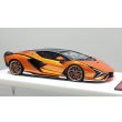 画像6: EIDOLON 1/43 Lamborghini Sian FKP 37 2019 with Stripe Arancio Pearl Limited 33 pcs. (6)