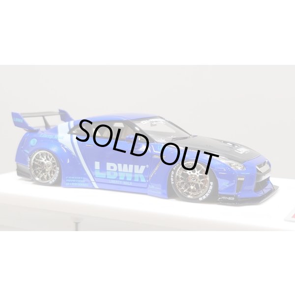 画像5: EIDOLON 1/43 LB WORKS R35 GT-R Type 1.5 (LB Shilhouette Wing) Lobellia Blue Limited 30 pcs. (5)
