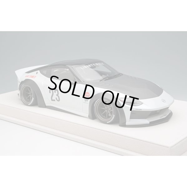 画像5: EIDOLON 1/18 lb nation Fairlady Z (RZ34) (RS Watanabe 8-spoke wheel) Pearl White Limited 80 pcs. (5)