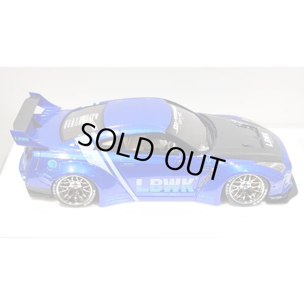 画像8: EIDOLON 1/43 LB WORKS R35 GT-R Type 1.5 (LB Shilhouette Wing) Lobellia Blue Limited 30 pcs. (8)