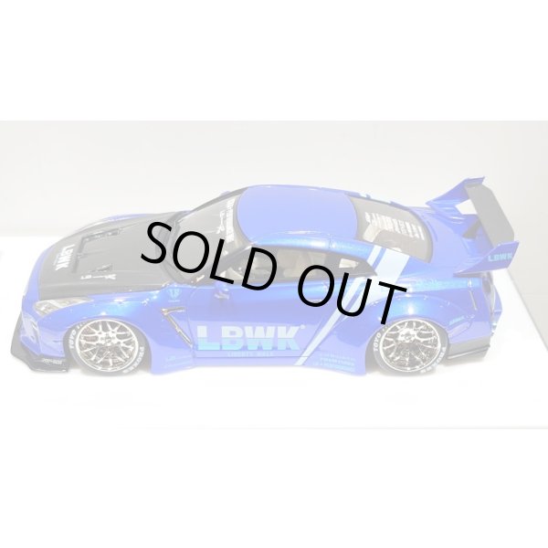 画像4: EIDOLON 1/43 LB WORKS R35 GT-R Type 1.5 (LB Shilhouette Wing) Lobellia Blue Limited 30 pcs. (4)