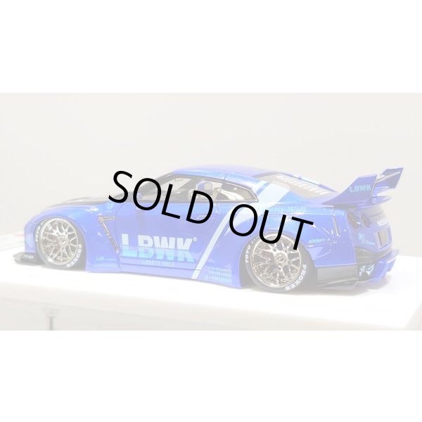 画像3: EIDOLON 1/43 LB WORKS R35 GT-R Type 1.5 (LB Shilhouette Wing) Lobellia Blue Limited 30 pcs. (3)