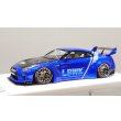 画像2: EIDOLON 1/43 LB WORKS R35 GT-R Type 1.5 (LB Shilhouette Wing) Lobellia Blue Limited 30 pcs. (2)
